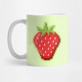 Pixel Strawberry Mug